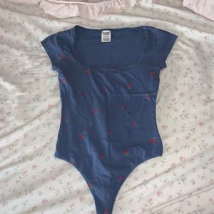 VICTORIA SECRET BODY SUIT WITH CHERRIES